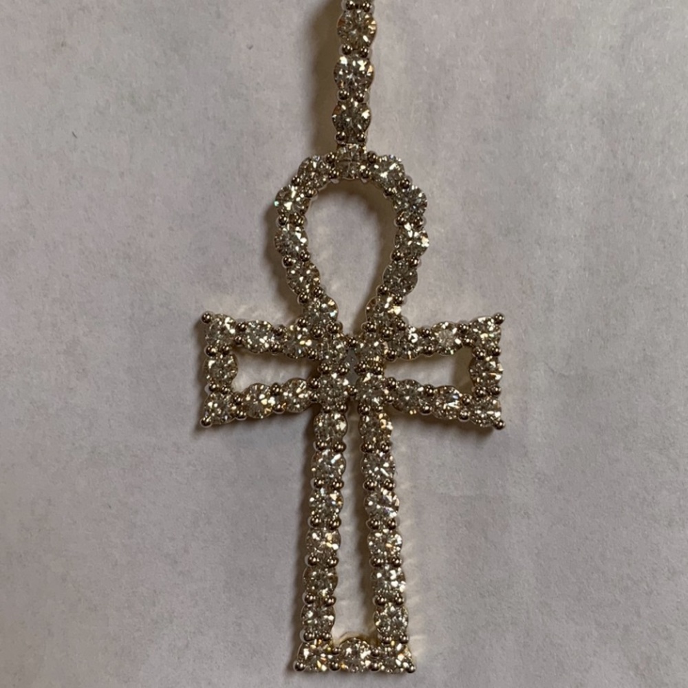 14k gold 3.75ct cross